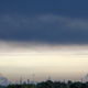 A thick layer of smoke was hanging in the air on Monday.
